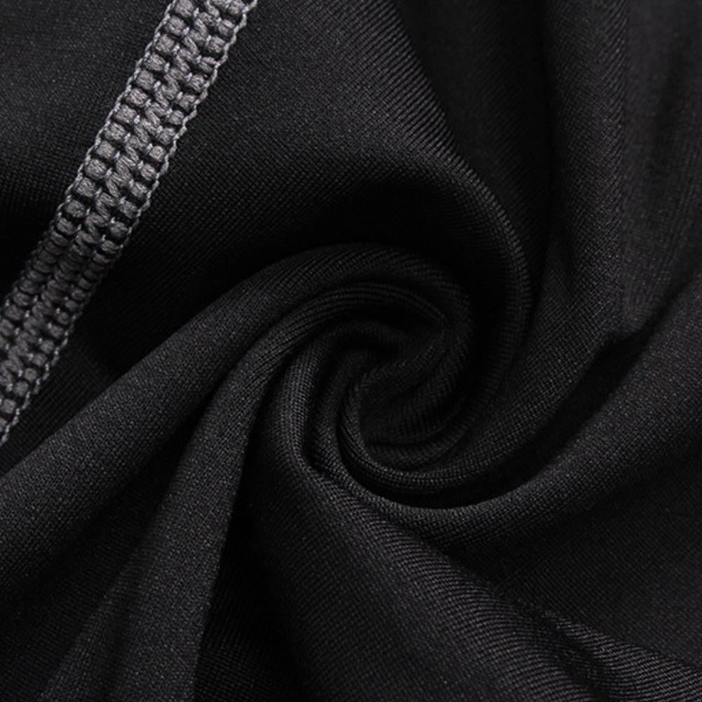 Men One Leg Compression Tights Pants Compression Polyester Sports Training Basketball Tights Pants Athletic Base Layer Tights