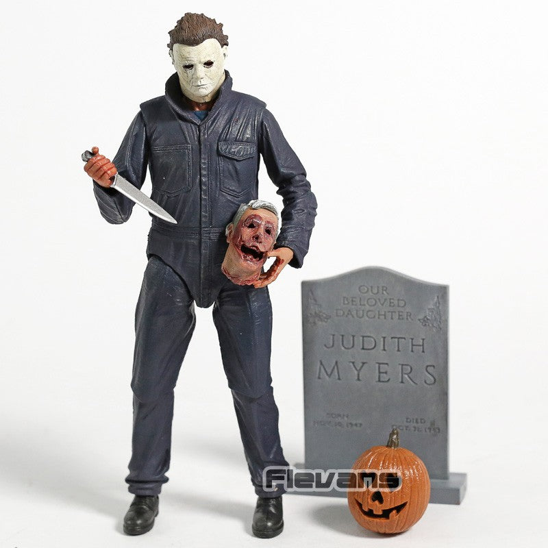 NECA Halloween Michael Myers Laurie Strode Gremlins Horror Movie Action Figure Toy