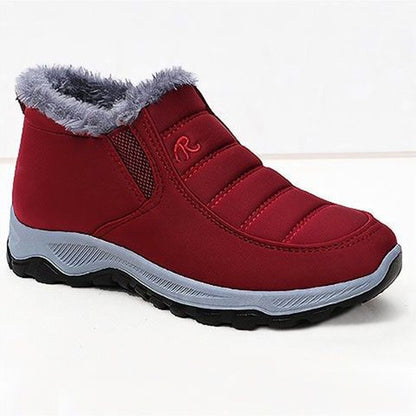 Women's Boots Unisex Winter Shoes Women Waterproof Snow Boots Female Slip On Casual Shoe Plush Footwear Men's Ankle Botas