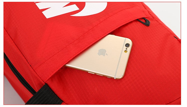 Nylon Travel Bag For Girl Teenagers Waterproof Backpack Sport Gym Handbag Portable Lady Women Fitness Shoe Shoulder Bags Mochila