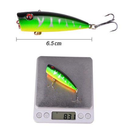 Conjunto de Iscas de Pesca Mini Truta Flutuante Isca Articulada Artifical Crazy Swing Isca Dura de Crank Bait Isca de Lápis