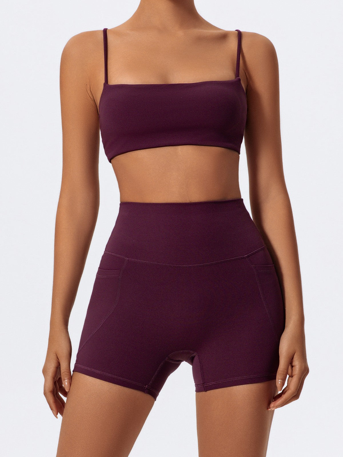 Ctenkevet Sling Yoga Bra Women Gym Workout Push Up Brassiere Female Outdoors Sports Underwear Women Fitness Shockproof Crop Top