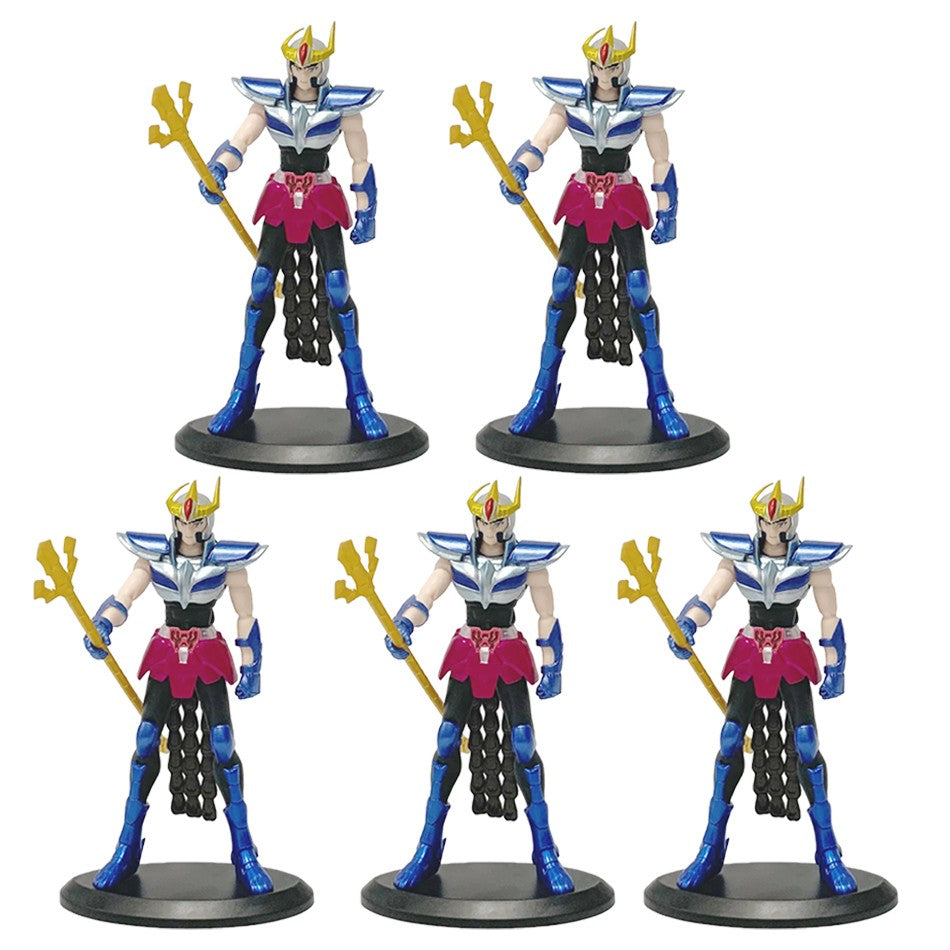 Saint Seiya Action Figurine Ikki Hyoga Seiya Shiryu Standing Myth Cloth Knights of The Zodiac Figures Model Toys Children's Gift