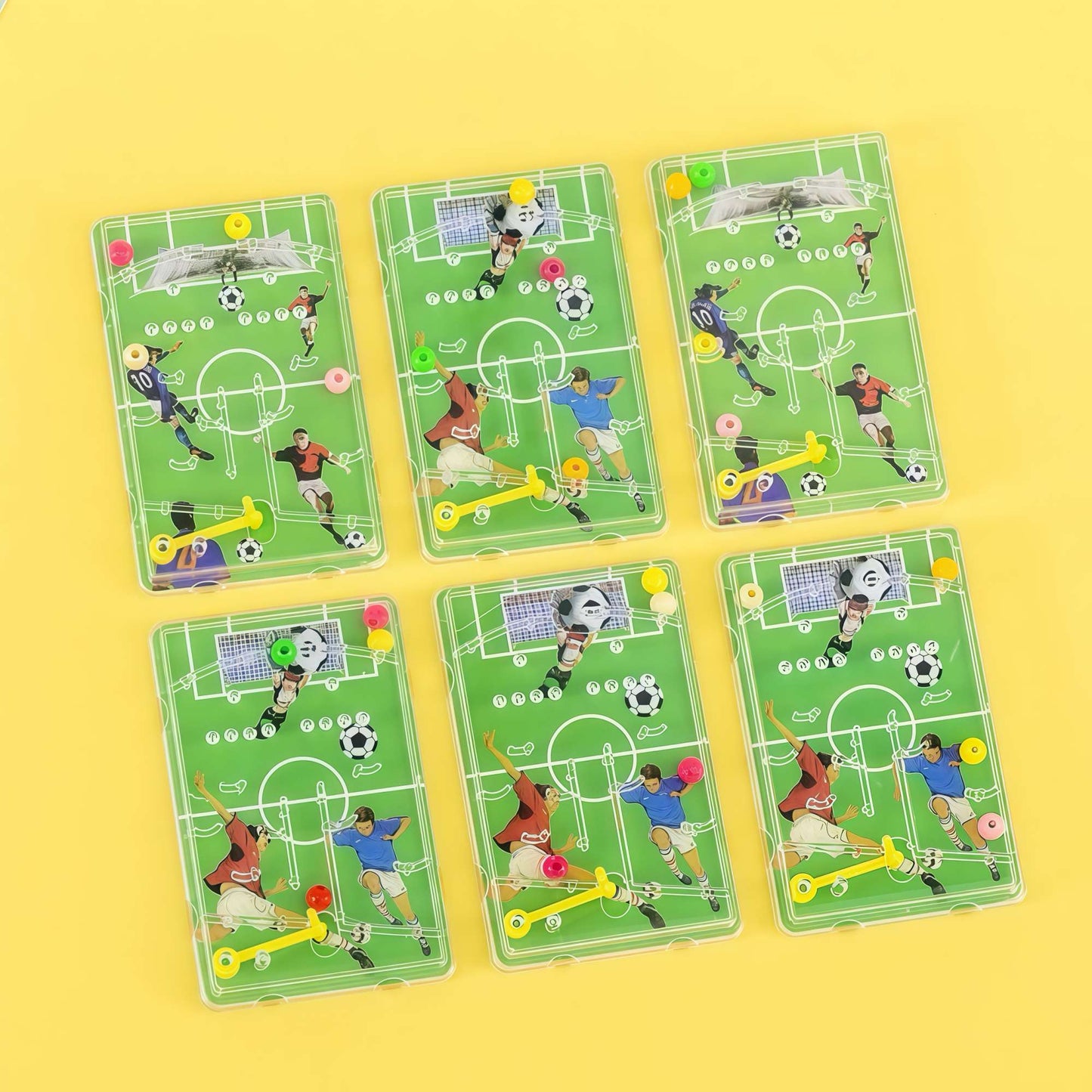 5/10/20/30pcs Soccer Maze Pinball Game Toys for Kids Boys Birthday Party Favors Soccer Sport Theme Party Gifts Classroom Prizes