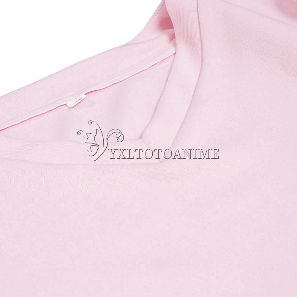 Momo Ayase Cosplay Costume Wig Anime Dandadan Dress Skirt School Uniform Earrings Choker Halloween Party for Girls Women