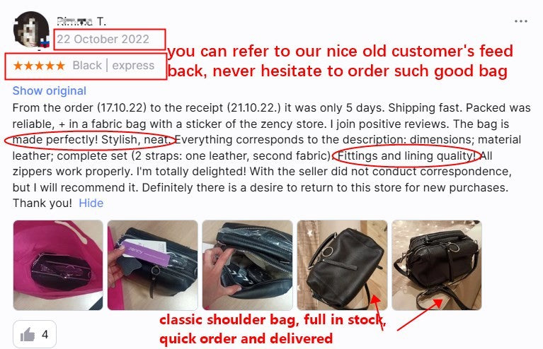 Zency Women's Handbag Genuine Leather Cowhide Cross Body Bags Ladies Shoulder Top Handle Satchel Trendy 2025 Pillow Bags Shopper