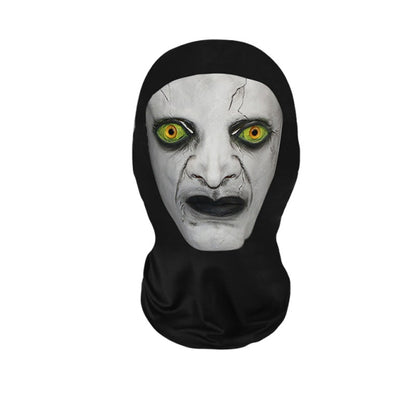 2026 Halloween Cosplay Headwear Fashion Hip Hop Hood Hat Headgear 3D Full Face Mask Elastic Mesh Celebrity Face Mask for Party
