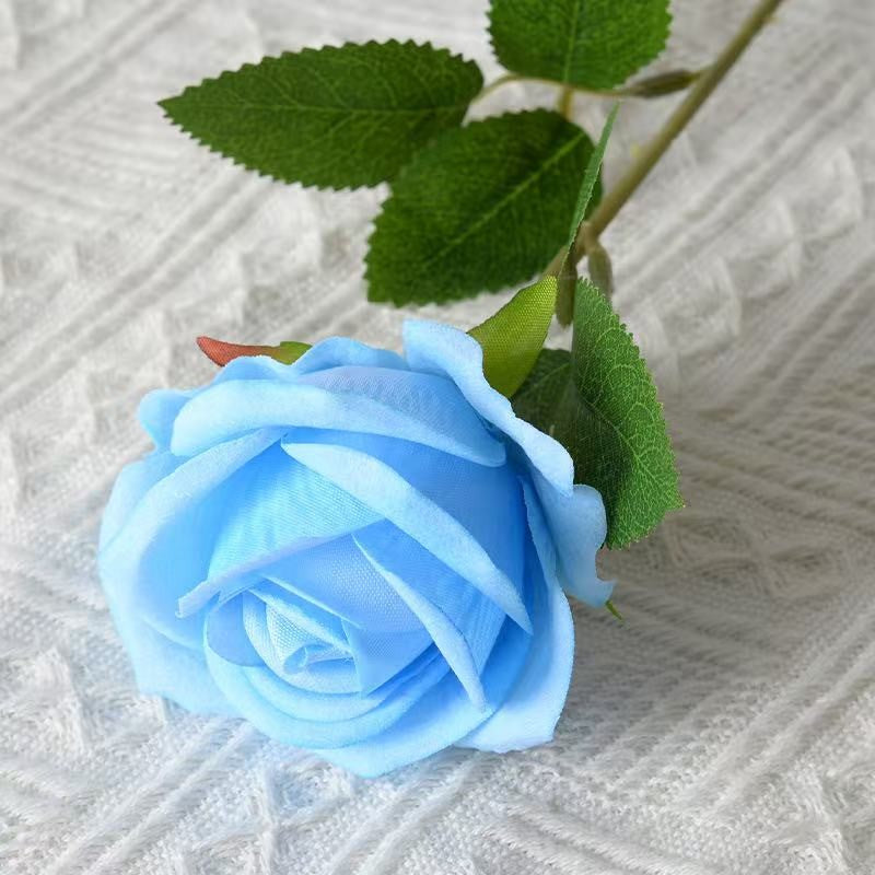 1/5/10/20pcs Roses Artificial Flowers Rose Flower Branch Artificial Red Roses Realistic Fake Rose for Wedding Home Decor