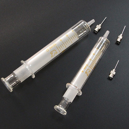 RELIFE 5ml 10ml Seringa de Vidro com Agulha de Metal para Reparo de Celular BGA Montagem de Esferas PCB Óleo Solda Fluxo Ferramenta Seringa