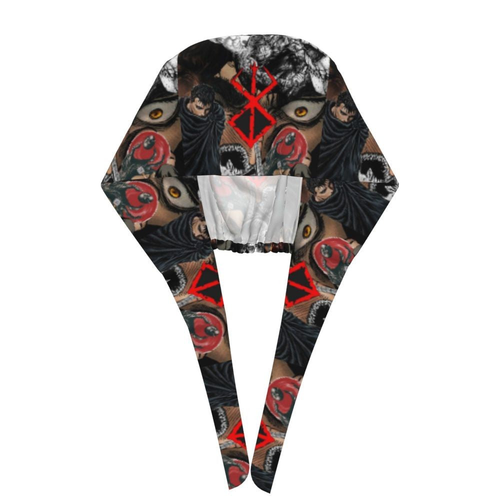 Touca Cirúrgica Clássica Personalizada com Logo de Anime Japonês B-Bereserks para Homens e Mulheres, Touca de Médico e Enfermeiro para Dentista