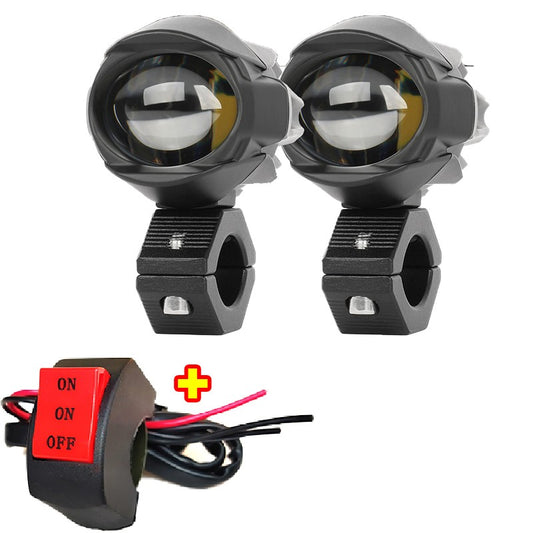 LED Motorcycle Spotlight Headlight Fog Lights Turn Signal DRL Off Road Driving Light Off Road For Truck 12V 24V Auxiliary Light