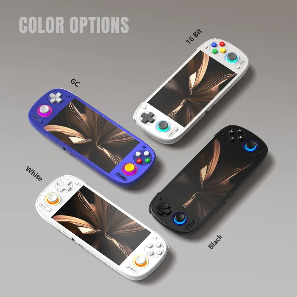 Retroid Pocket 5 Retro Handheld Game Console Video Game Consoles RP5 SD865 12 128G Android13 5.5Inch OLED HD Screen 512G PSP PS2