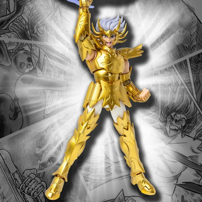 Novos Blokees Saint Seiya Champion Series Boneco de Ação Shiryu Shura Máscara da Morte Kit Modelo de Montagem Estatueta Brinquedos Colecionáveis Presentes
