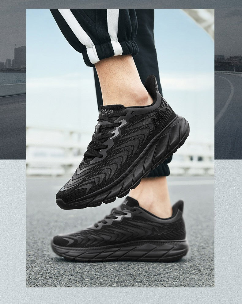 TQBQQ Men's Running Shoes Lightweight Breathable Comfortable Cushioned Sneakers for Walking Gym Casual Wear Athletic Shoes