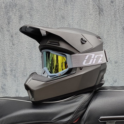 Capacete de motocross off-road, capacete de ciclismo speed downhill DH, capacete full face rally off-road