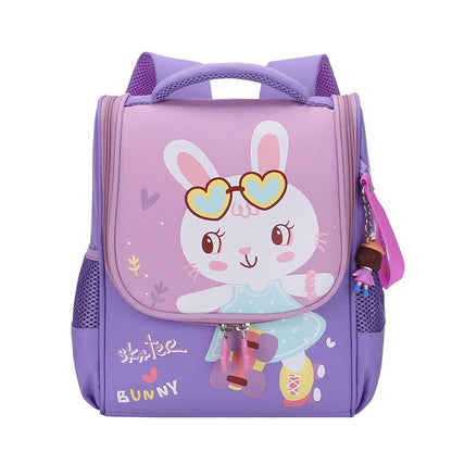 Mochila Infantil Meninos Jardim de Infância Astronauta Coelho Mochilas Infantis Mochila Escolar de Estudantes Presente Mochila de Desenho Animado Grau 1-9