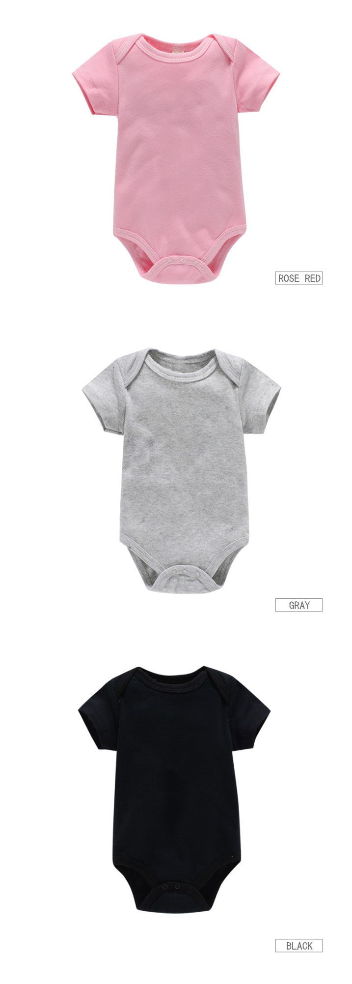 Newborn Baby White Short Sleeve Romper Print Outfit Infant Bodysuit Clothes Gift Customized Your Design Idea Cool DIY Or Logo