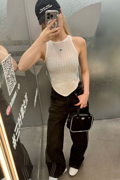 Clover men's and women's fashionable contrasting small square bags, sports single shoulder hand-held crossbody bags