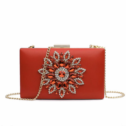 White Women Clutch Bag Wedding Clutch Purse Bridal Evening Crystal Summer Bags for Women 2021 Luxury Small Crossbody Bags