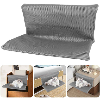 Cat Pet Animal Hanging Bed Detachable and Foldable Hanging Cat Nest Cats L-shaped Hammock for Cats and Kittens