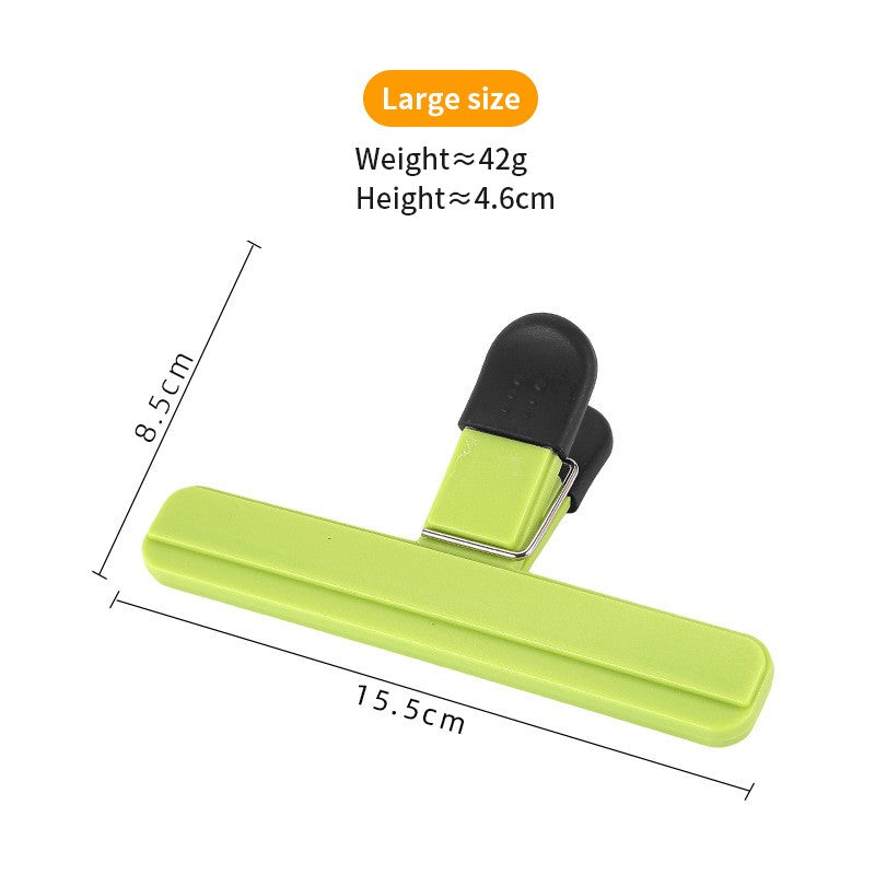 2pcs Portable Sealing Clips for Food Bags Plastic Kitchen Tool Keep Coffee/Bread/Chips/Snacks Fresh
