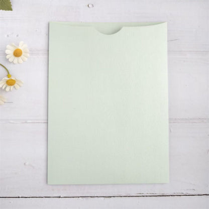 Customized Invitation Envelope, Personalized Wedding Card Holder, Blank Pocket Envelop 50 Sets