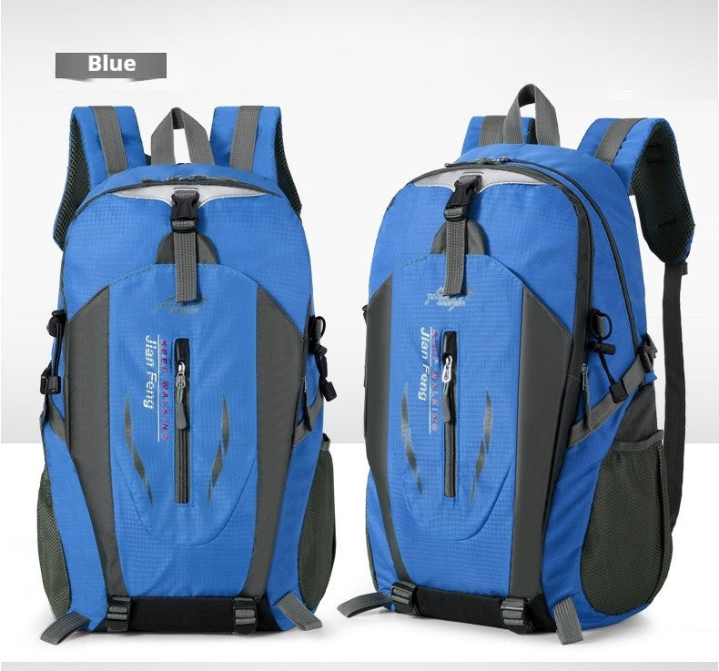 Mochila de Viagem Grande Capacidade Moda Masculina Escalada Esportiva Clássica para Viagem