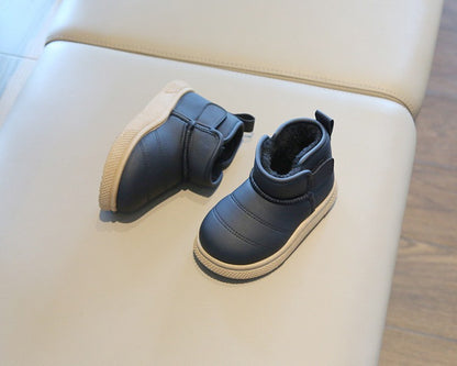 Autumn Winter Baby Boys Girls Snow Boots Children Outdoor Plush Shoes Anti-Slippery Infant Casual Shoes Waterproof Kids Boots