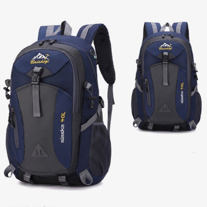 Mochila Multifuncional Respirável para Caminhada Esportiva Mochila de Grande Capacidade em Poliéster Para Caminhada Ciclismo Academia