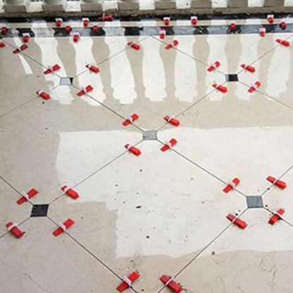 100 unidades Reutilizáveis 5 mm Cunhas Niveladoras de Plástico para Azulejos Clipes Niveladores de Piso Localizador para Assentamento de Cerâmica Ferramentas de Ajuste para Construção