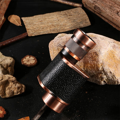 Monocular Potente Russo 8X24 Estrutura de Metal Telescópio Profissional Portátil Militar Telescópio Lente Totalmente Óptica Para Acampamento