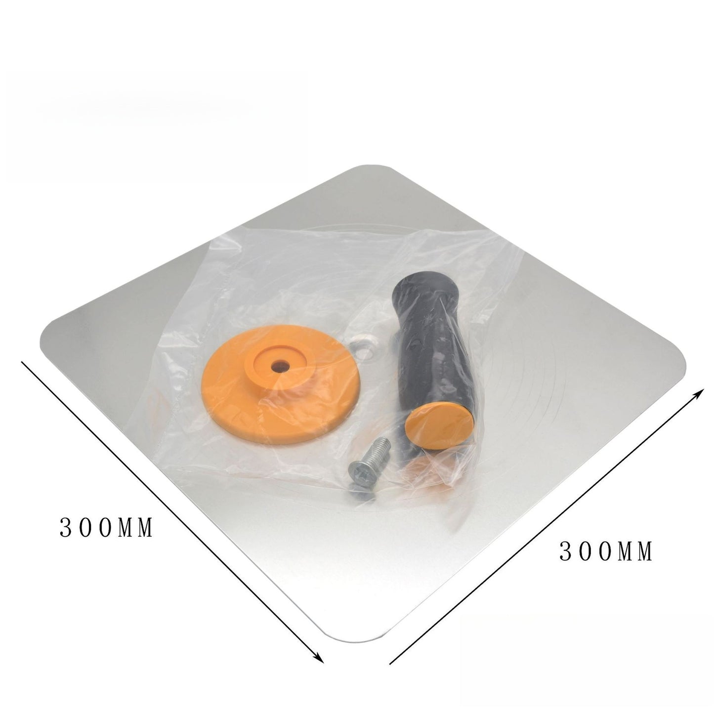 Suporte de Placa de Argamassa/Gesso de Alumínio com Alça Ergonômica, Ferramenta de Reboco para Cimento, Argamassa, Drywall