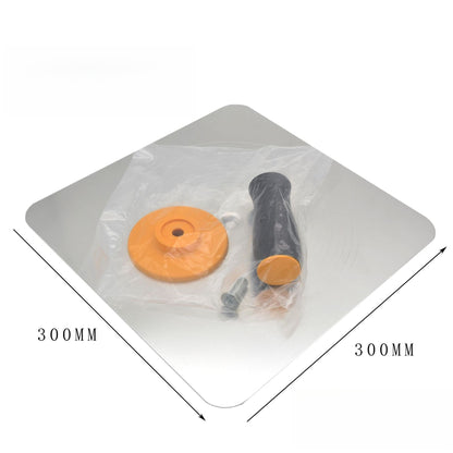 Suporte de Placa de Argamassa/Gesso de Alumínio com Alça Ergonômica, Ferramenta de Reboco para Cimento, Argamassa, Drywall