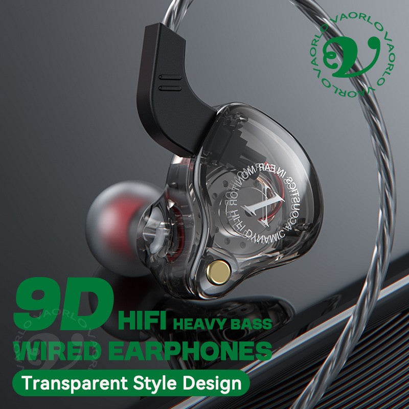 Fones de ouvido móveis com fio, graves potentes, 3,5 mm para telefone, fones de ouvido estéreo intra-auriculares com microfone, fones de ouvido Hifi para música e esporte