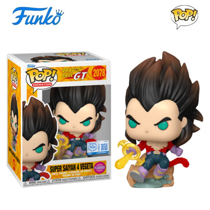 Boneco de Anime Super Saiyajin 4 Série Goku Goku Vegeta Gogeta Android 17 Modelo Boneca Funko Pop Edição Limitada Presentes de Brinquedo Originais