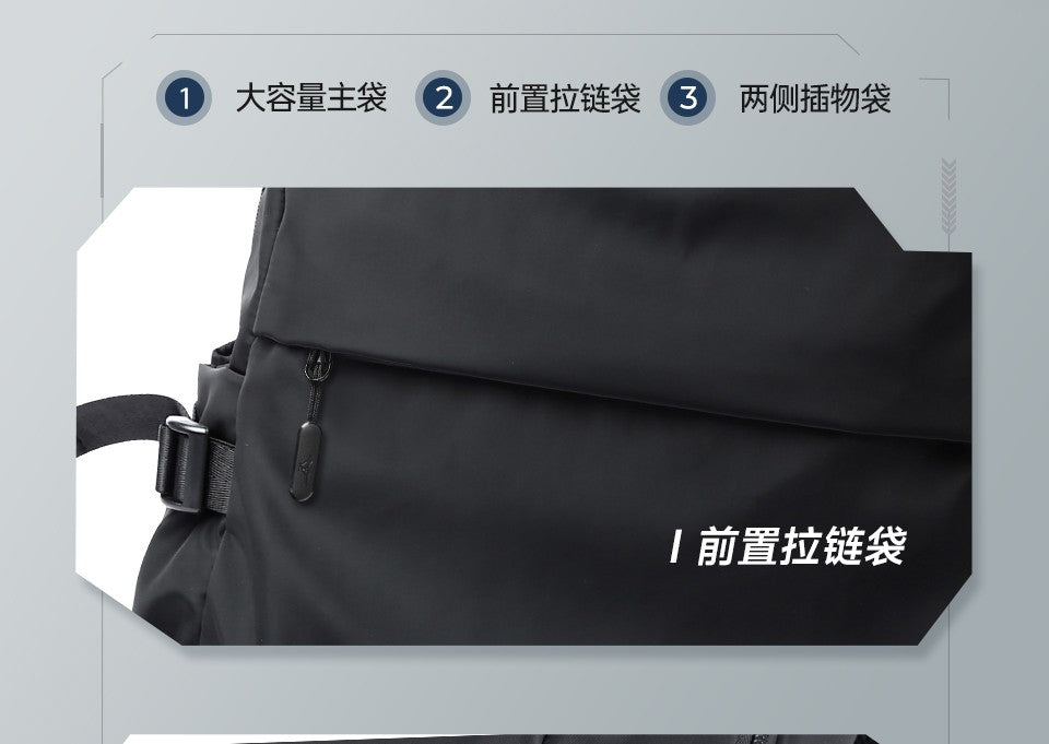 Mochila Casual Escolar Impermeável Preta Septwolves Mochila para Notebook de 16 Polegadas Mochila Feminina Masculina Mochila de Grande Capacidade