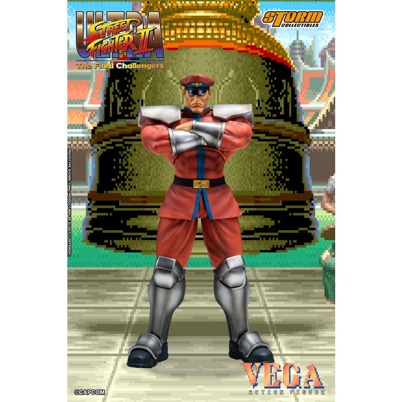Pré-venda Original Storm Toys M. Bison Ultra Street Fighter II The Final Challengers M. Bison Figuras de Anime Brinquedos Modelo Presente