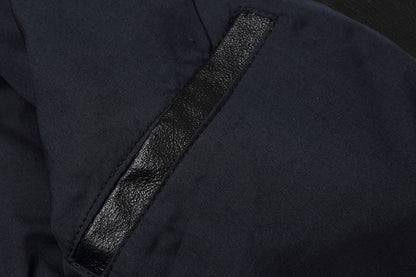 Men's Spring Original Leather Motorcycle Jacket 2025 Skull Embroidery Top Layer Cowhide Clothing Slim Fit Black Slim Male Coat