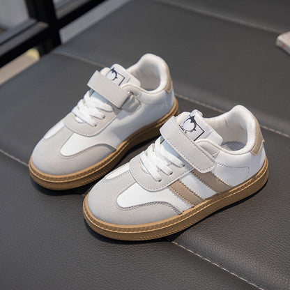 Lightweight Kids Skate Shoes 2025 New Spring Boys Non-slip Sports Footwear Breathable Training Running Fashion Sneakers