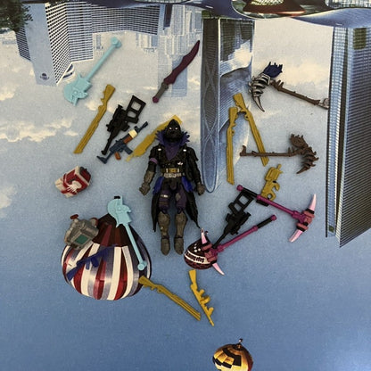 10cm Fortnite Action Figure Modelo Brinquedo Figura de Jogo Raven Articulações Móveis PVC Figuras Modelo Brinquedo Boneca Presente de Aniversário de Crianças Presente de Natal