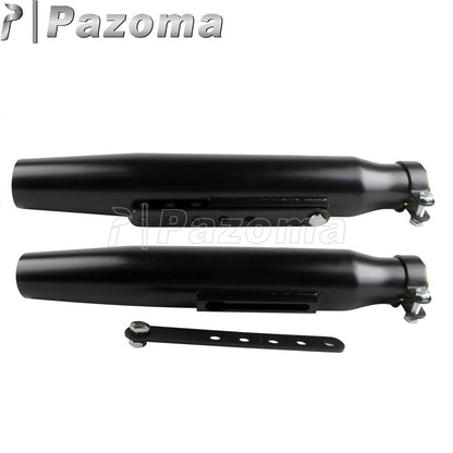 Universal Motorcycle 34-41 mm Pipe Exhaust Muffler For Harley Sportster XL1200 XL883 XS650 Softai Dyna Bobber Chopper Silenc