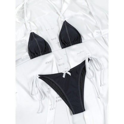 Sexy Swimwear Women Butterfly Bikinis Print Swimsuit Triagle Beachwear Bandage Bathing Suits Micro Biquini