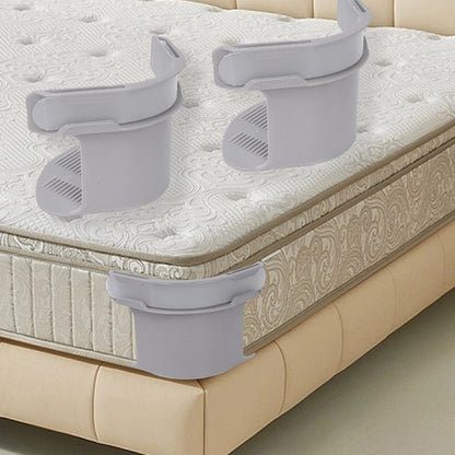 Heavy Duty Bed Sheet Corner Tightener Clips Durable Sheet Fastener with Locking Grippers for Bedding Anti-Shift Accessories