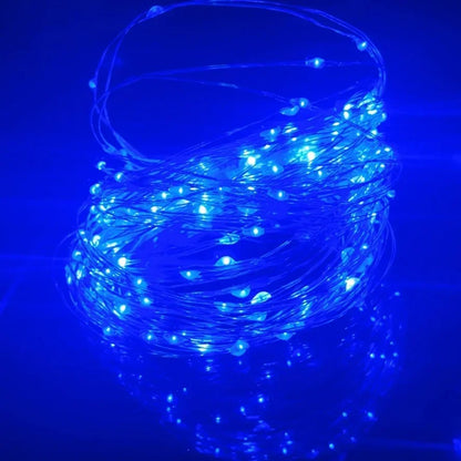 20PCS Wholesale 3/2/1m LED String Lights Copper Silver Wire Garland Light Fairy Lights Christmas Wedding Party Room Decoration