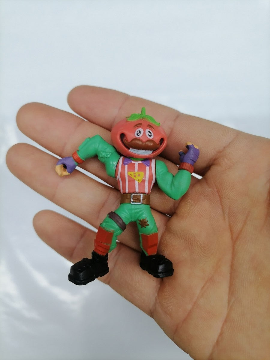 Fortnite Soldado Boneco de Ação EPICGames Brinquedos Fortnite Ferramentas de Coleta em Miniatura Peely Skull Trooper Fishstick Blackheart