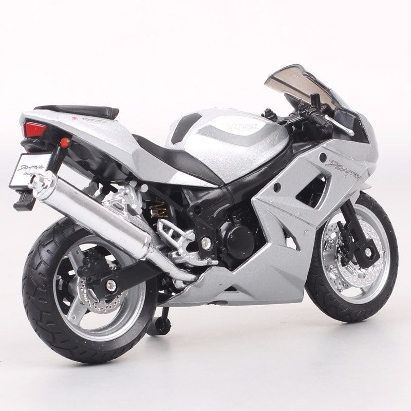 1/18 Escala Welly Triumph Tiger Explorer 800 Sprint RS Bonneville Daytona Trophy Thruxton 1200 Moto Diecast Modelo Brinquedo