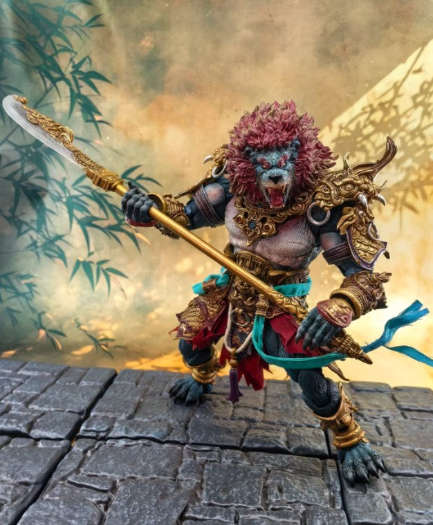 Fury Toys 1/12 Azure Lion Demon King Boneco de Ação Versão Dourada Versão Clássica Brinquedos de Modelo Colecionáveis Figuras de Enfeite de Mesa Presente