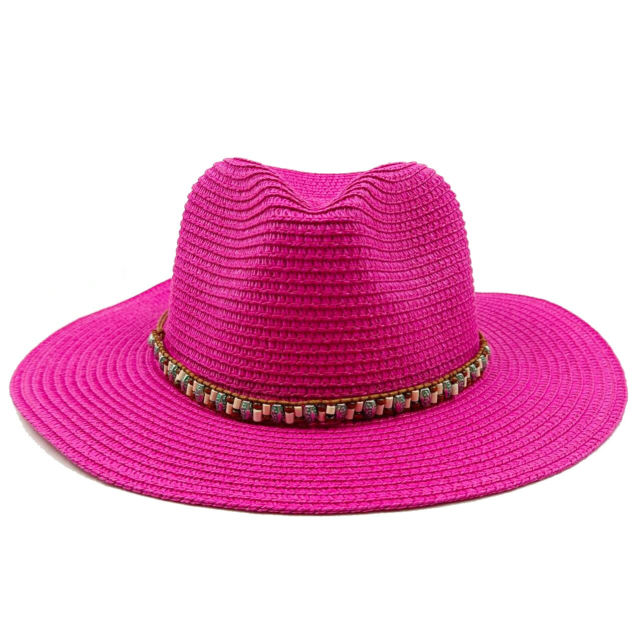 Rose Red Summer Straw Hat Jazz Top Visor Hat New Accessories Outdoor Summer Visor Beach Hat  sombreros