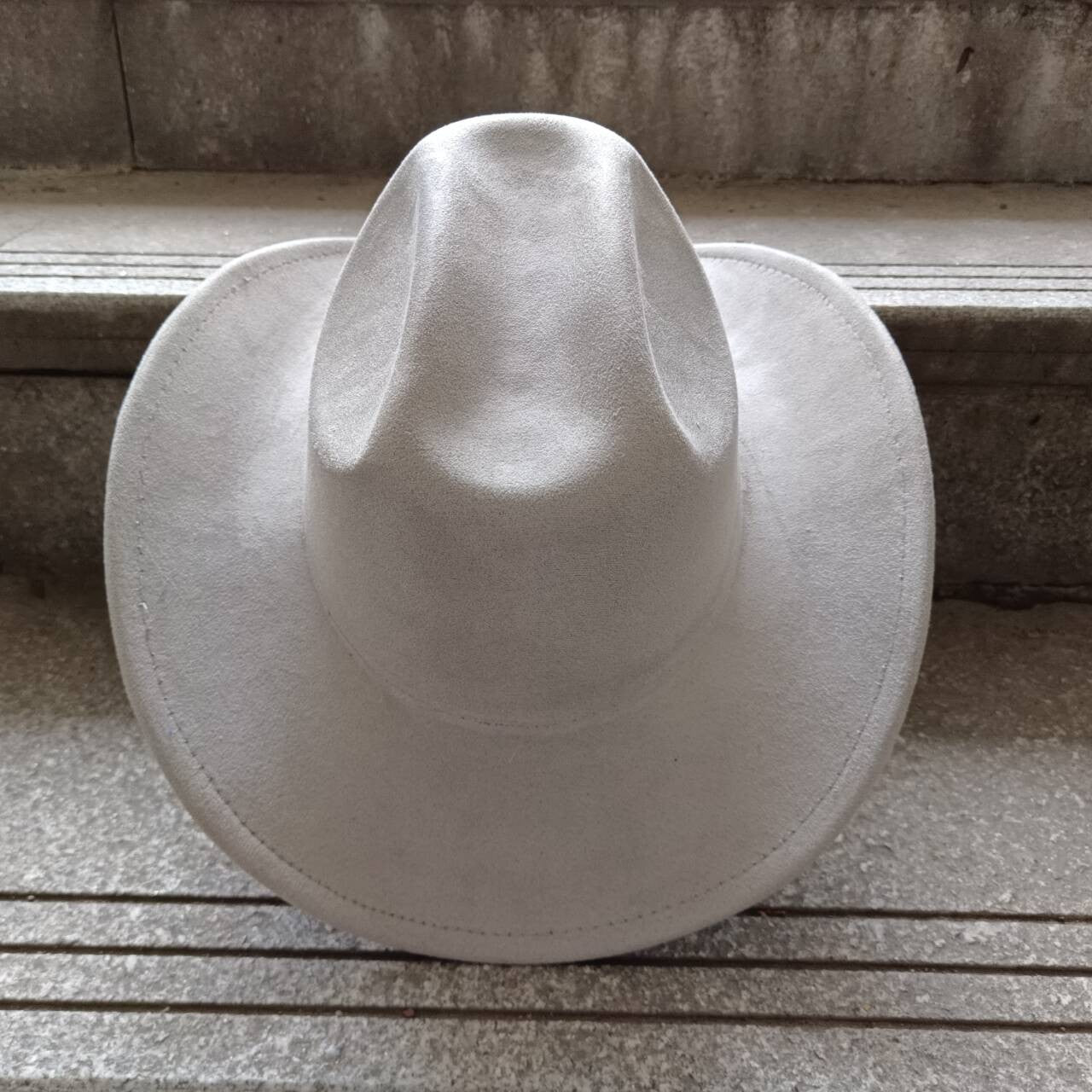Suede Cowboy Hat Double Concave Top Classic Vintage Mens Womens Western Cowboy Hat ?????????? ?????