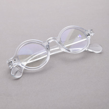 Vintage Round Frame Reading Glasses For Women's Anti Blue Light Eyeglasses For Men Diopters +1+1.5+2+2.5